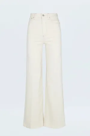 Lana High Rise Ultra Wide Leg in Ecru