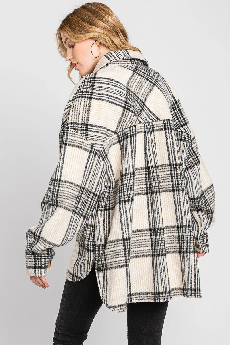 Lily Oversized Plaid Shacket