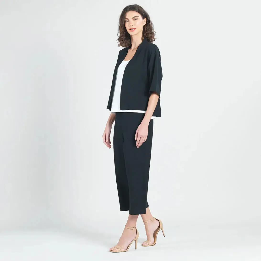 Linen Knit - Hi-Low Pocket Cardigan Jacket