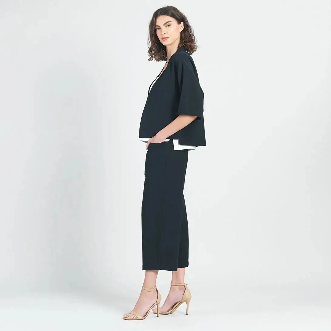 Linen Knit - Hi-Low Pocket Cardigan Jacket