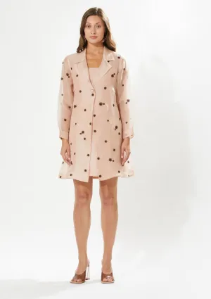 Lovebird coat dress and slip