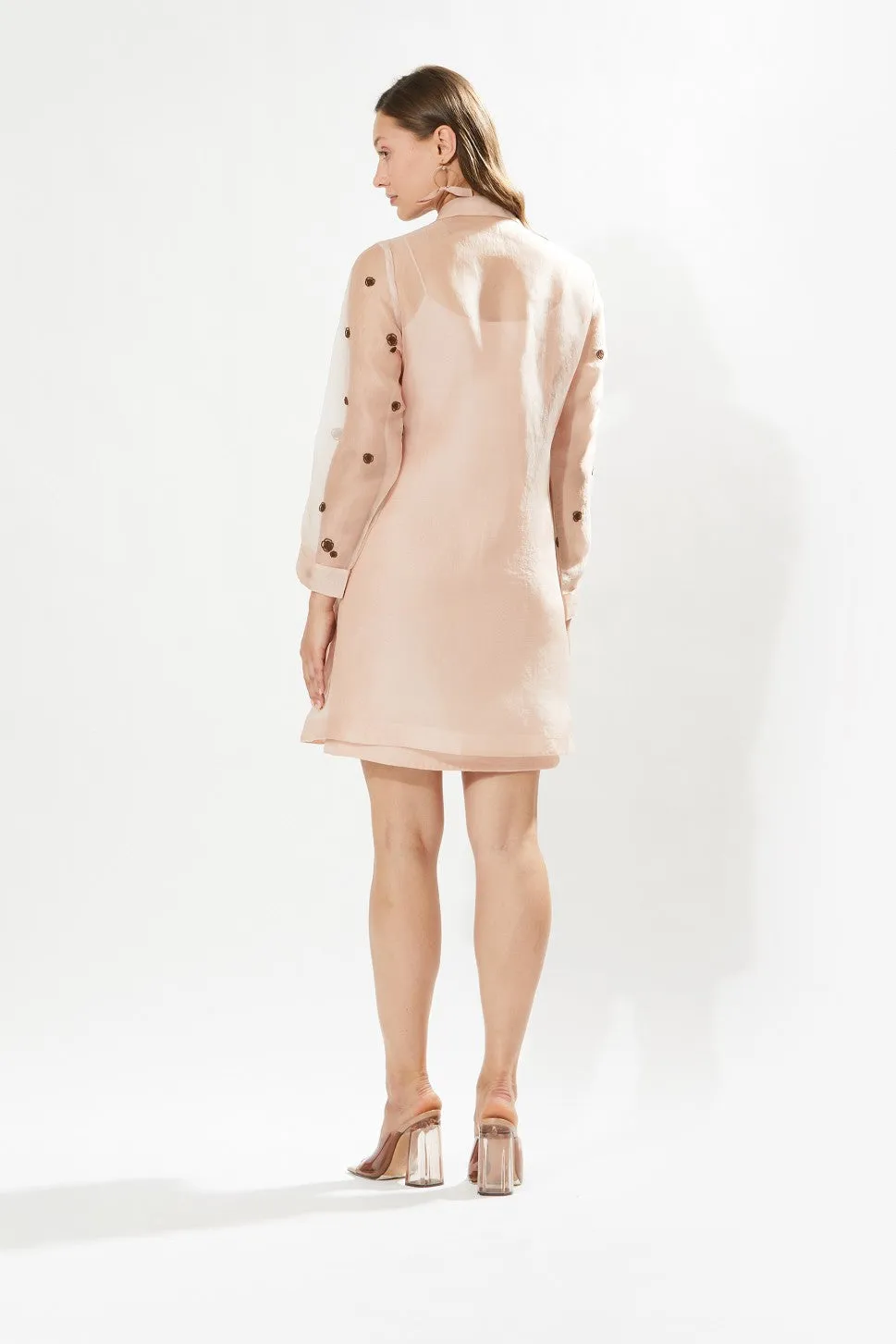 Lovebird coat dress and slip