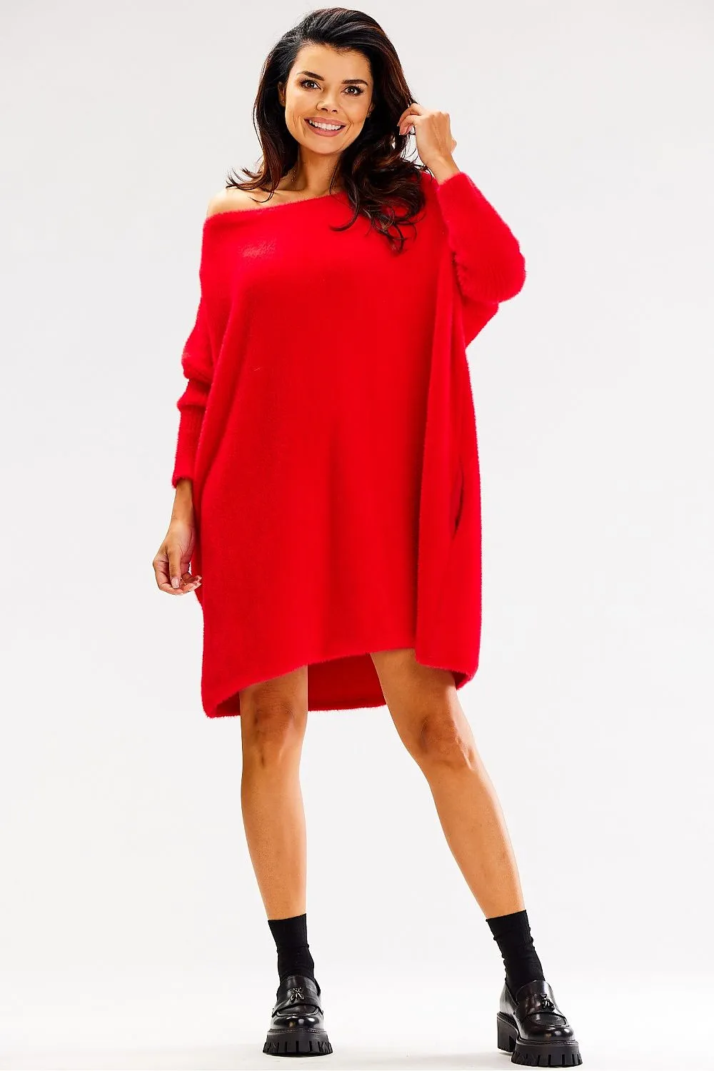 Luxurious Oversized Knitted Jumper