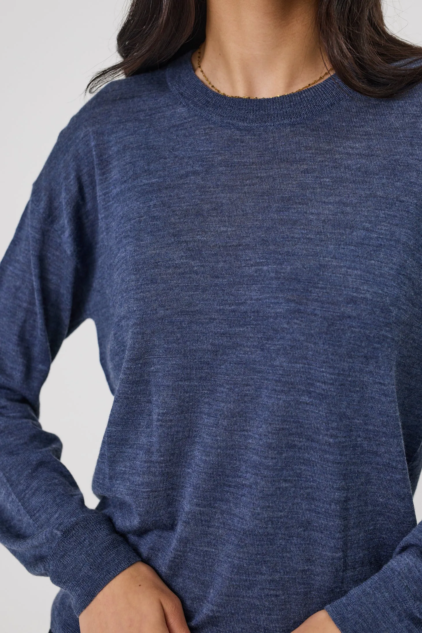 Marlow Alto Merino V-Neck -Space