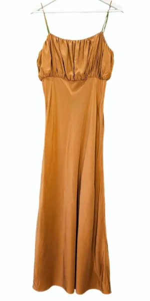 Matteau Ruched Slip Dress