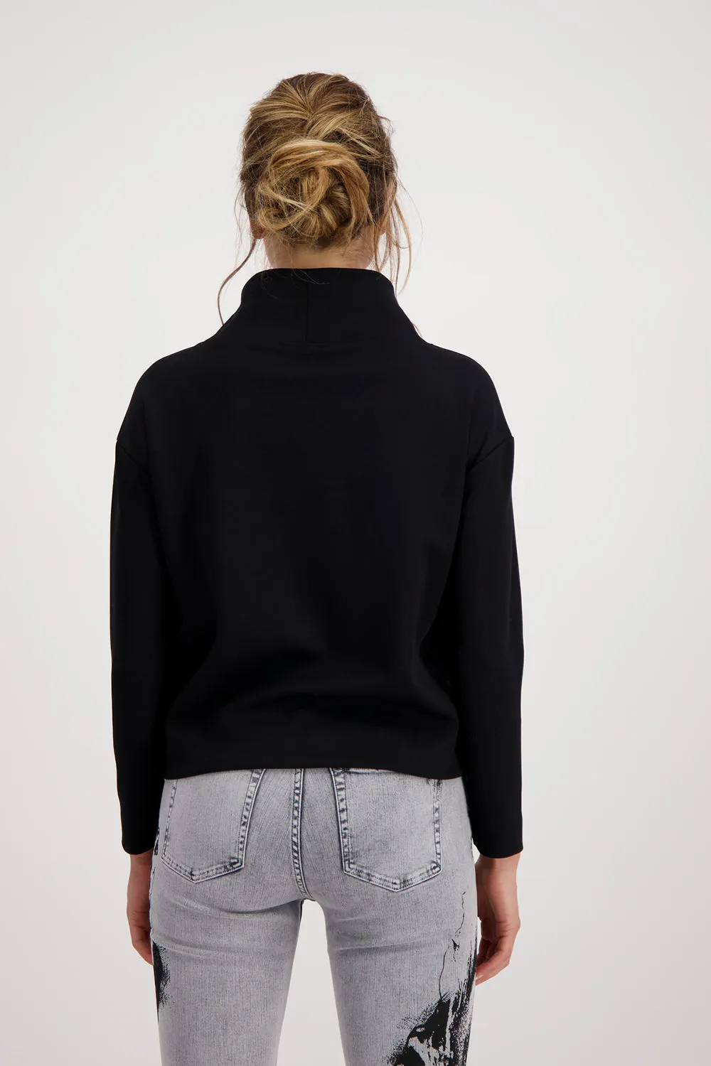 Monari Stand Collar Sweatshirt M806742