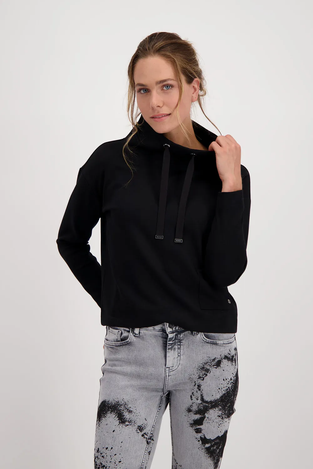 Monari Stand Collar Sweatshirt M806742