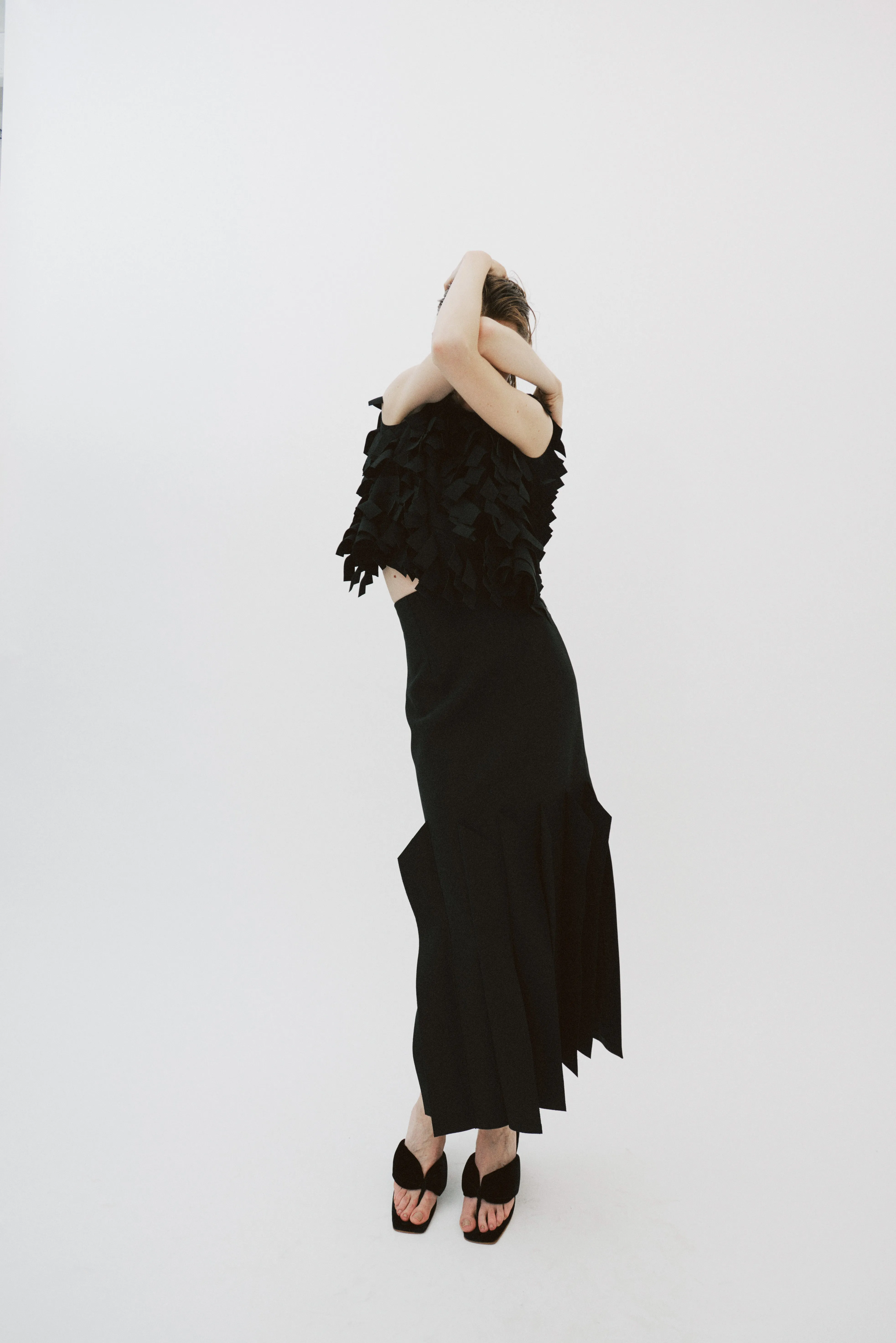 Multi Rectangle Floating Top Black