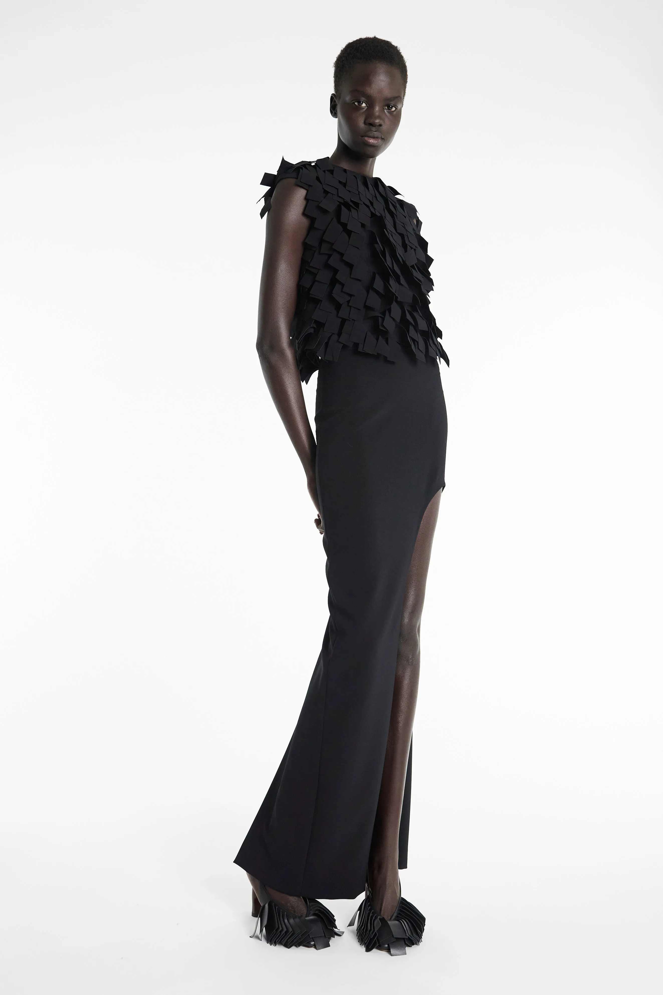 Multi Rectangle Floating Top Black