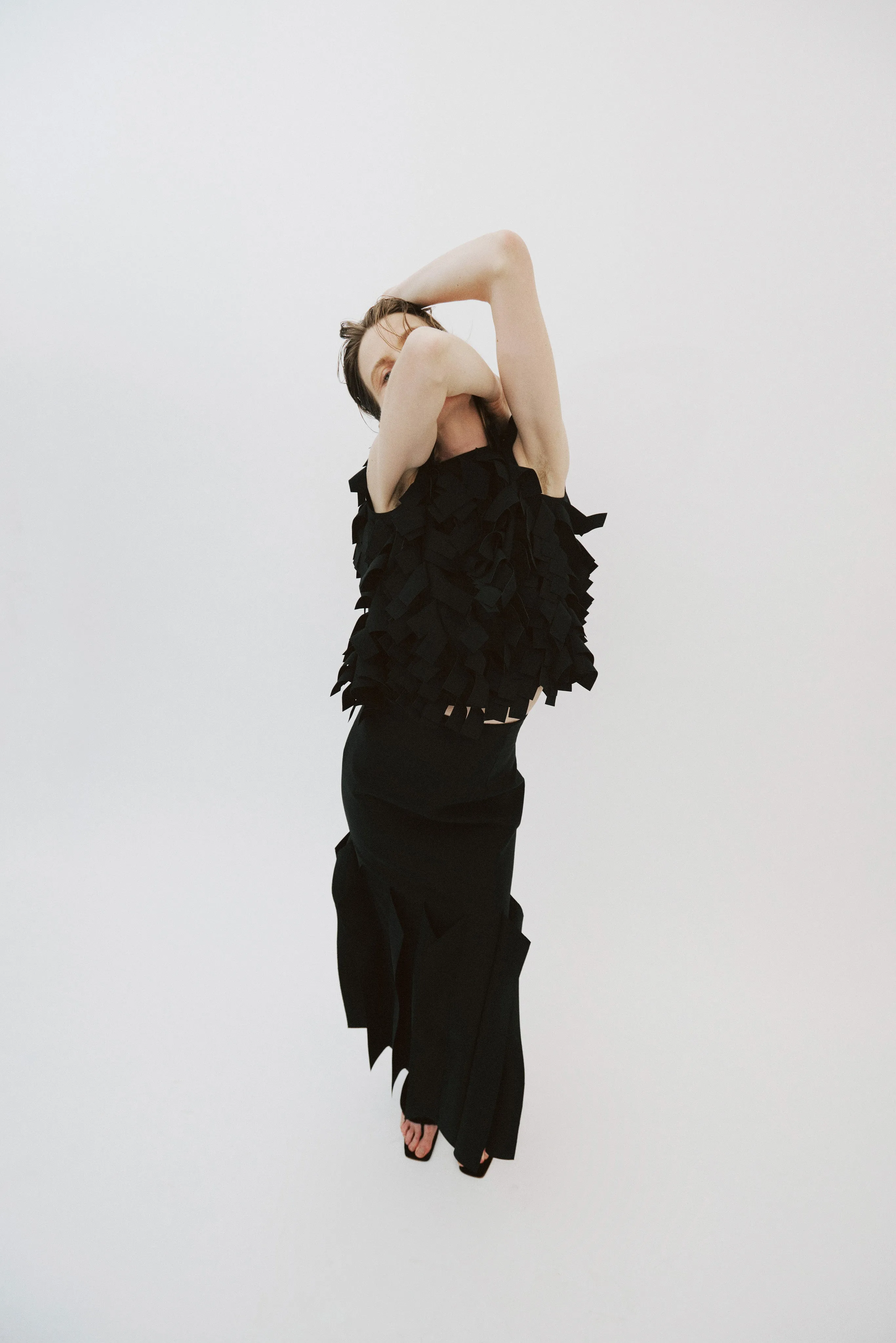 Multi Rectangle Floating Top Black