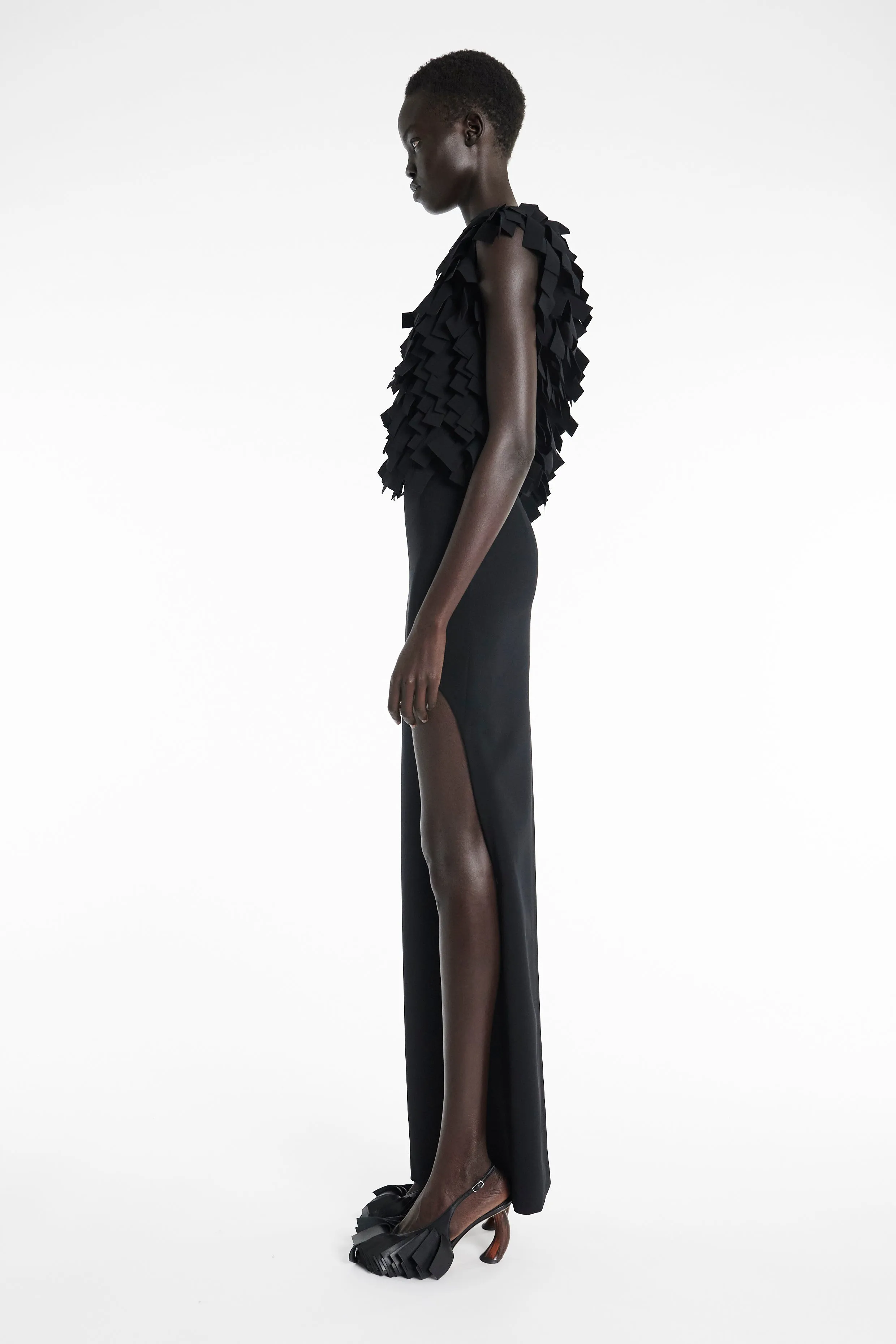 Multi Rectangle Floating Top Black