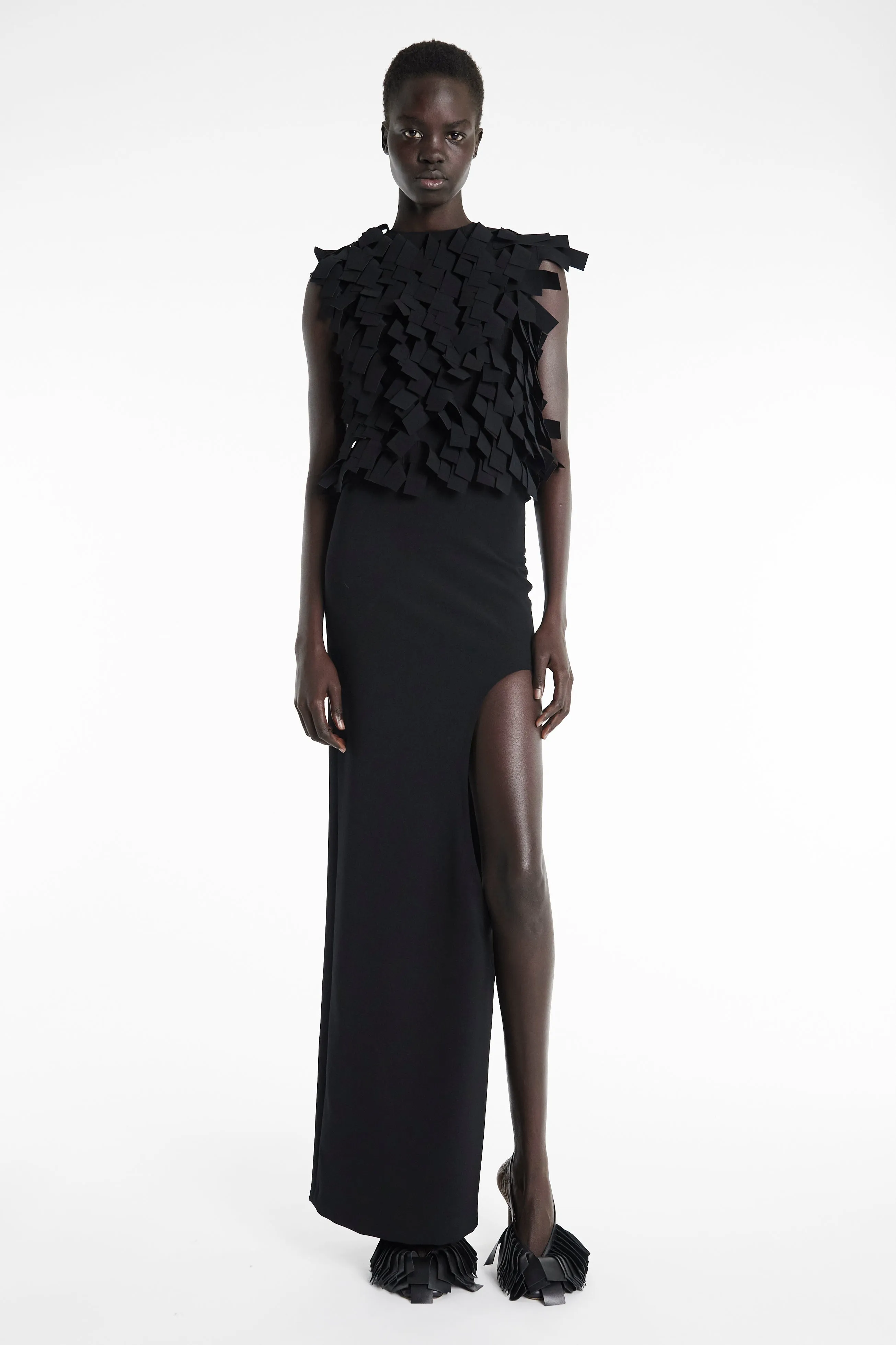 Multi Rectangle Floating Top Black