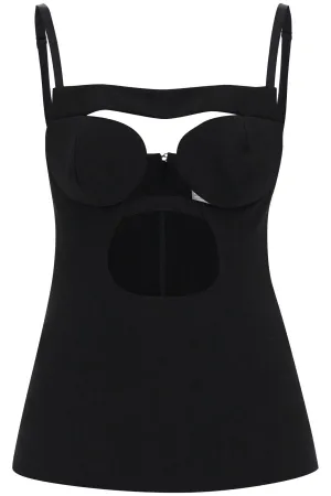 Nensi dojaka cut-out top with padded cup