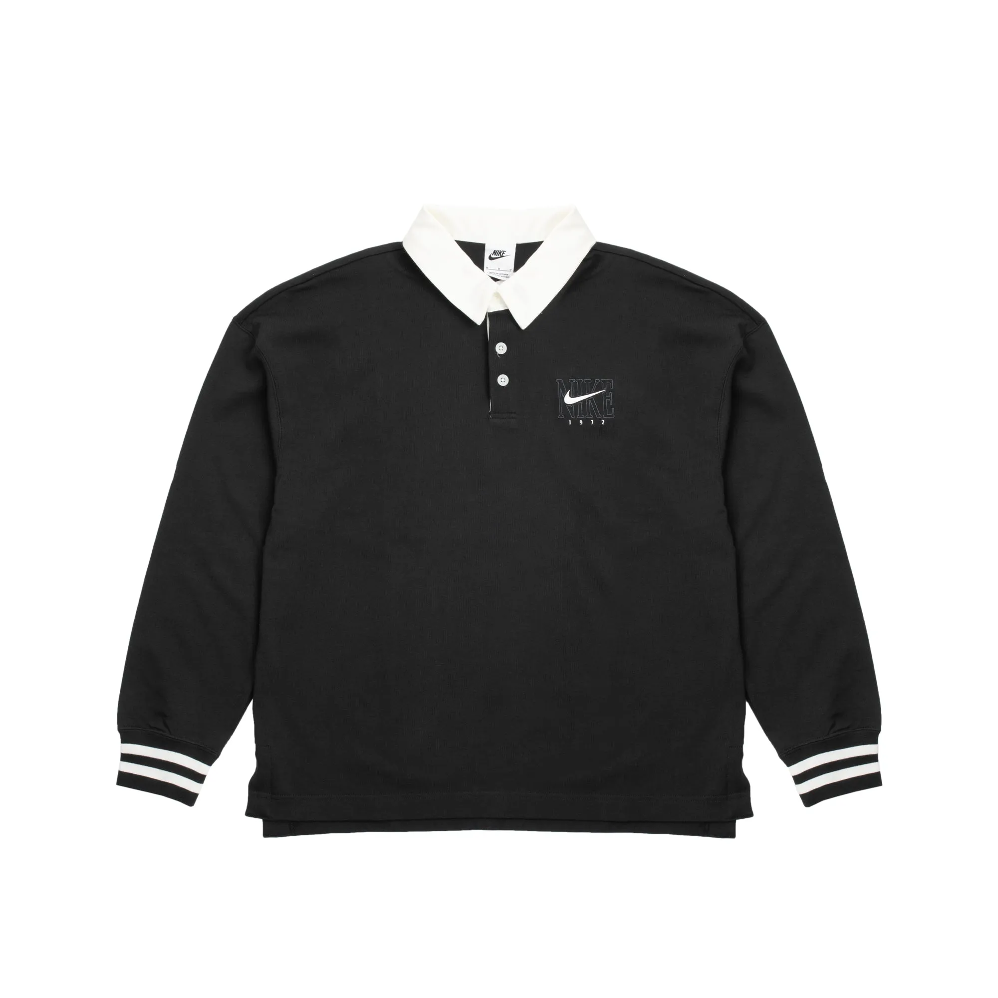 Nike Womens Essential Oversized Long-Sleeve Polo