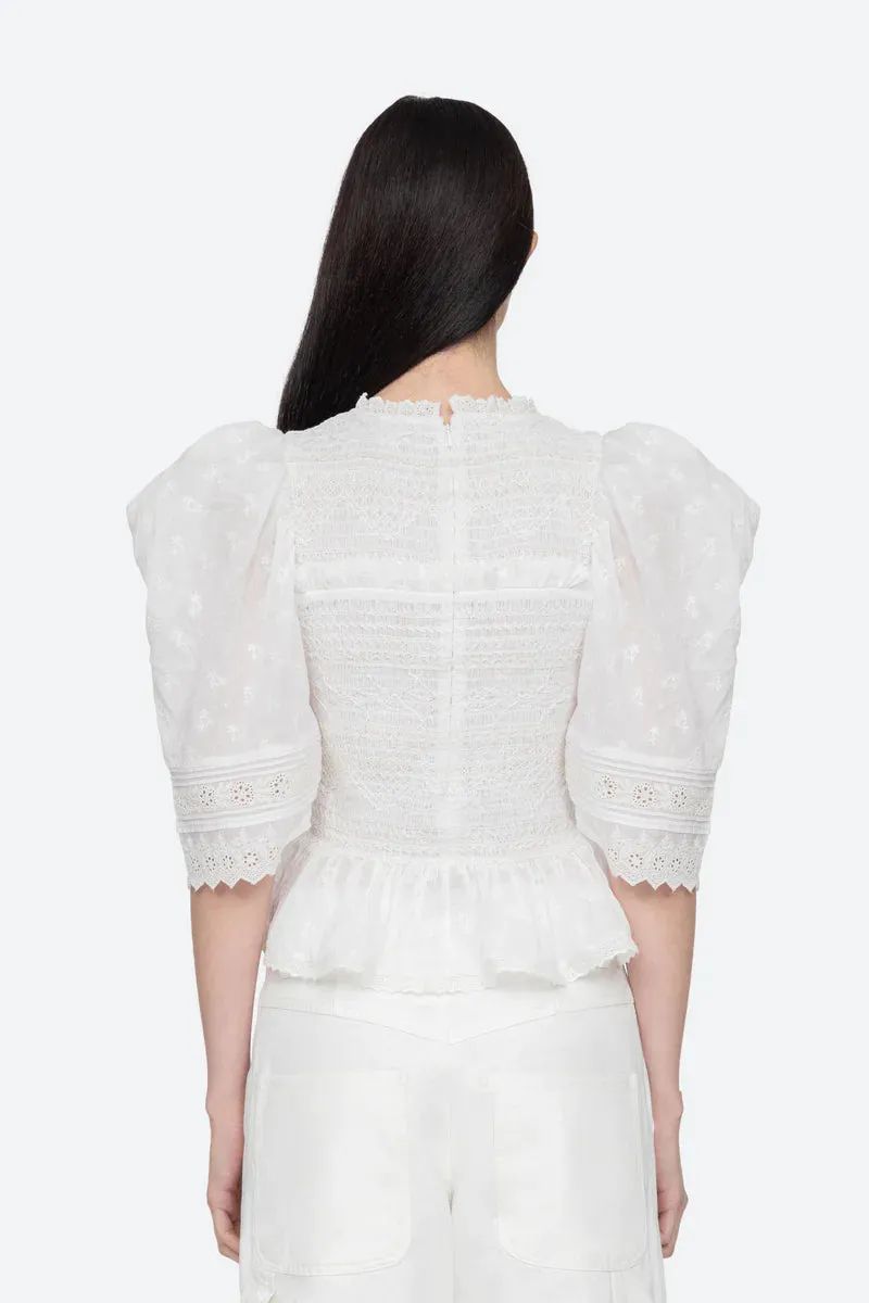Olga Top - White