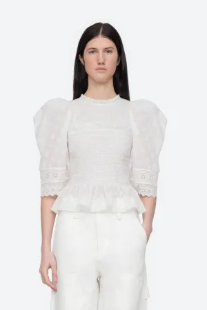 Olga Top - White