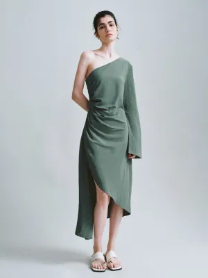 One Shoulder A-Line Dresses