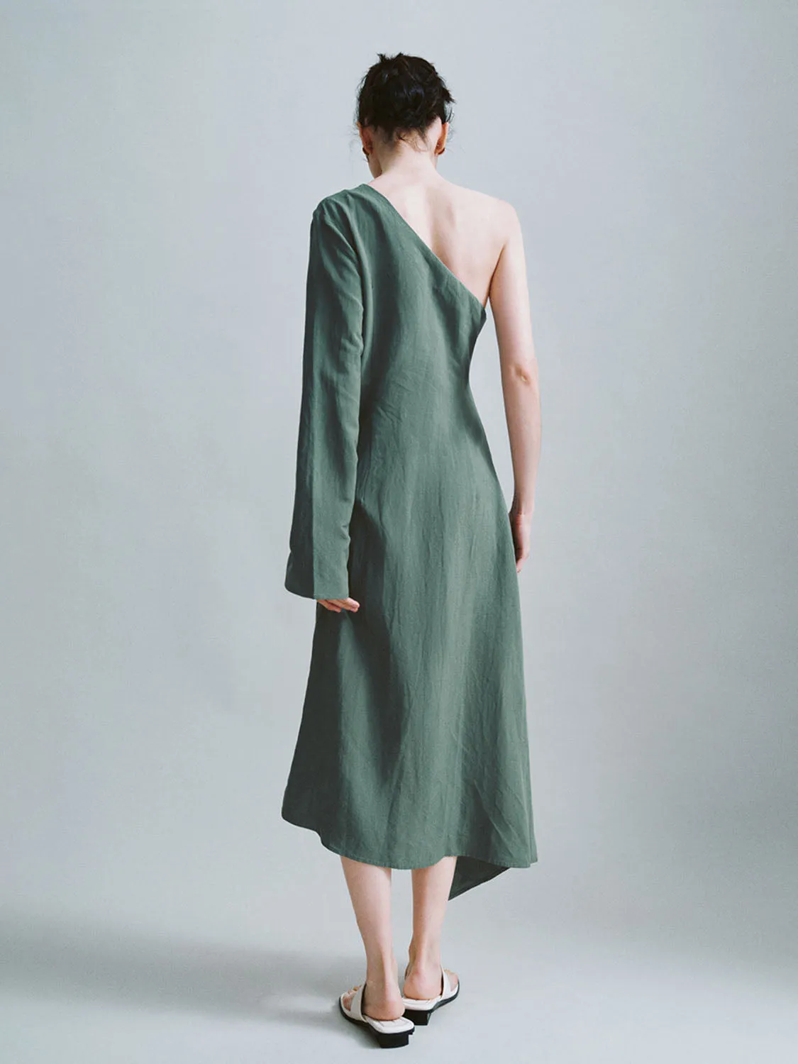 One Shoulder A-Line Dresses