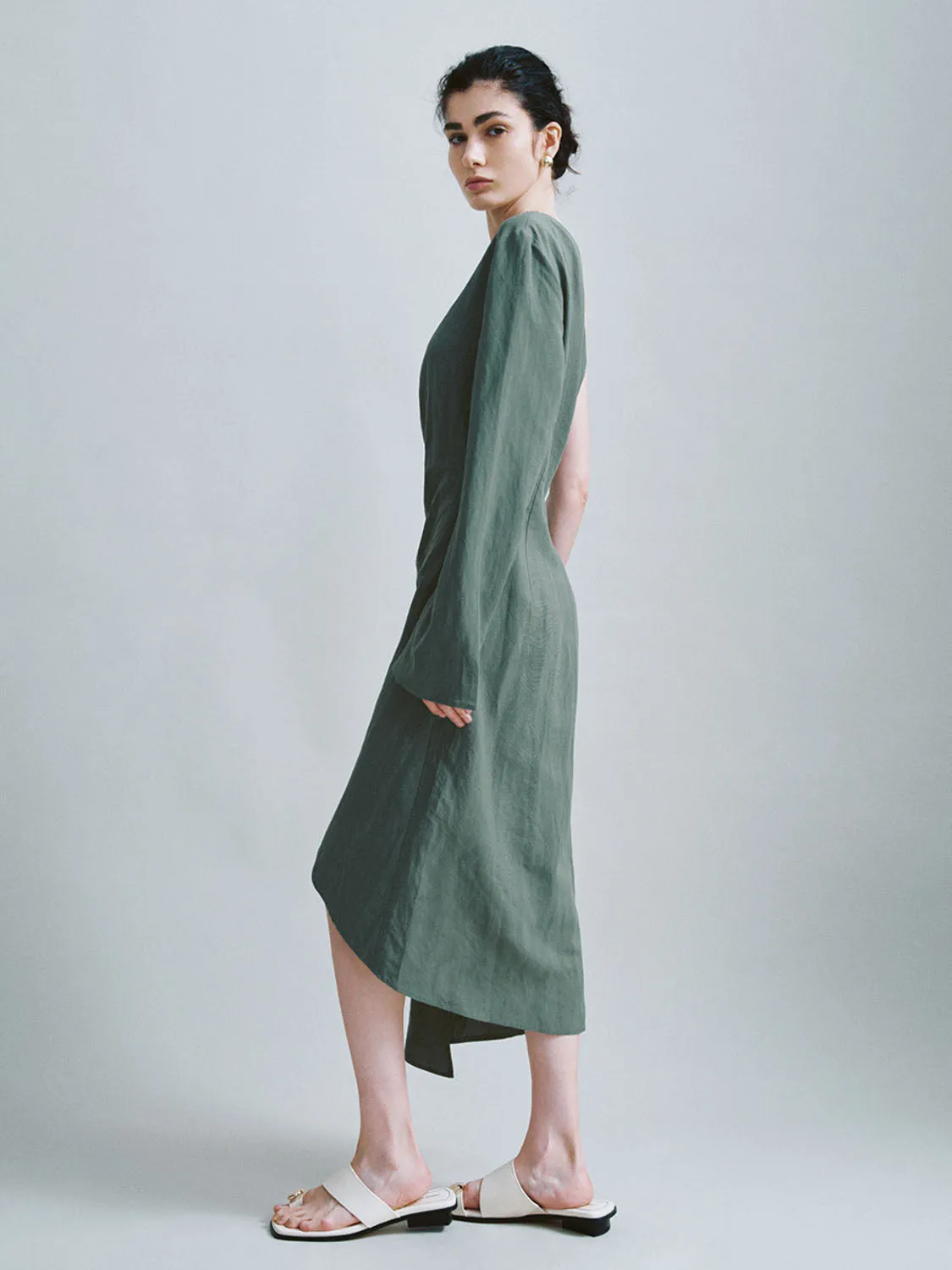 One Shoulder A-Line Dresses