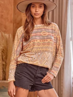Out West Top: Gold Mix
