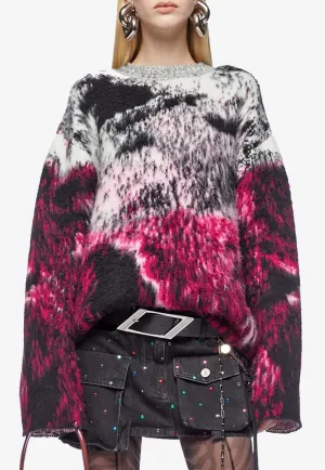 Oversized Jacquard Sweater