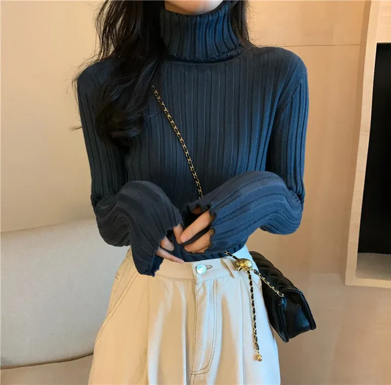 Oversized Turtleneck Sweater