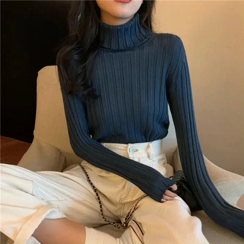 Oversized Turtleneck Sweater