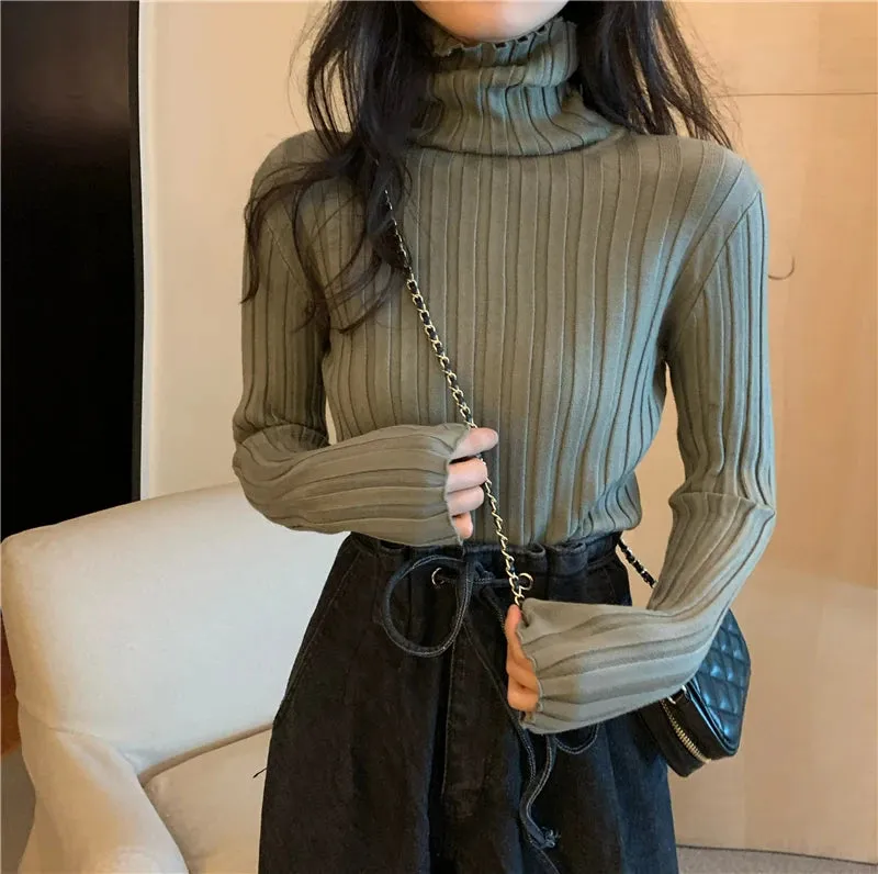 Oversized Turtleneck Sweater