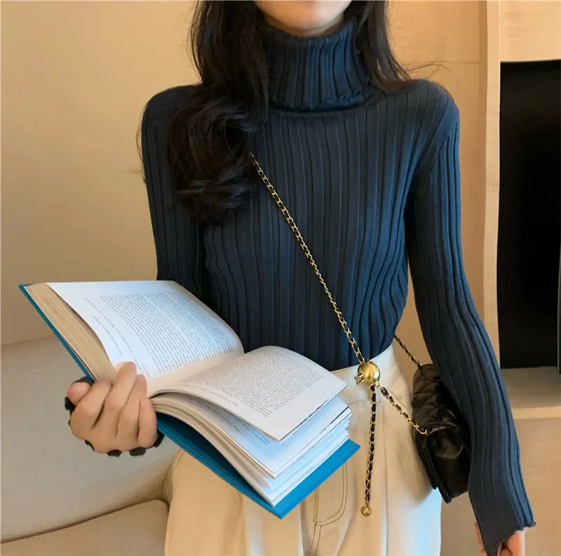Oversized Turtleneck Sweater
