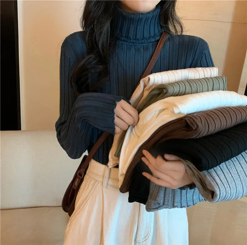 Oversized Turtleneck Sweater