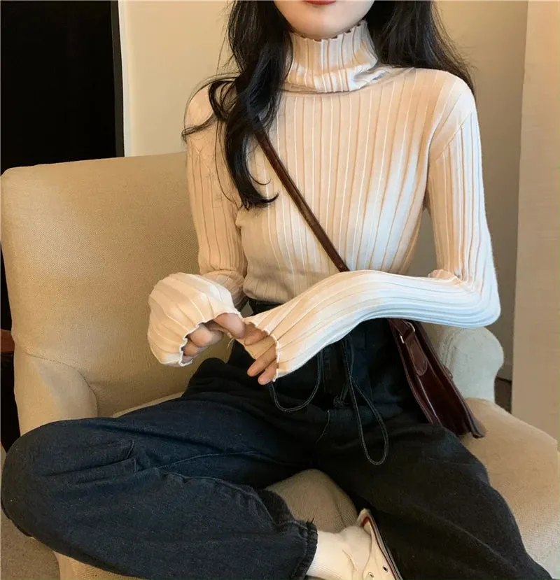 Oversized Turtleneck Sweater