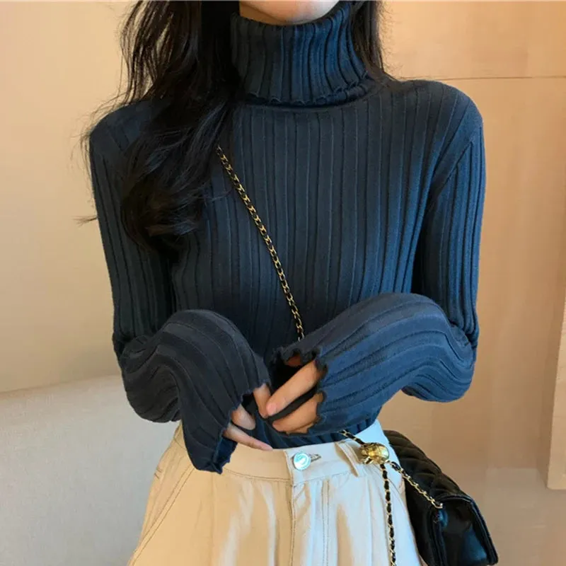 Oversized Turtleneck Sweater