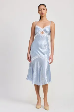 Pastel Blue Slip Dress