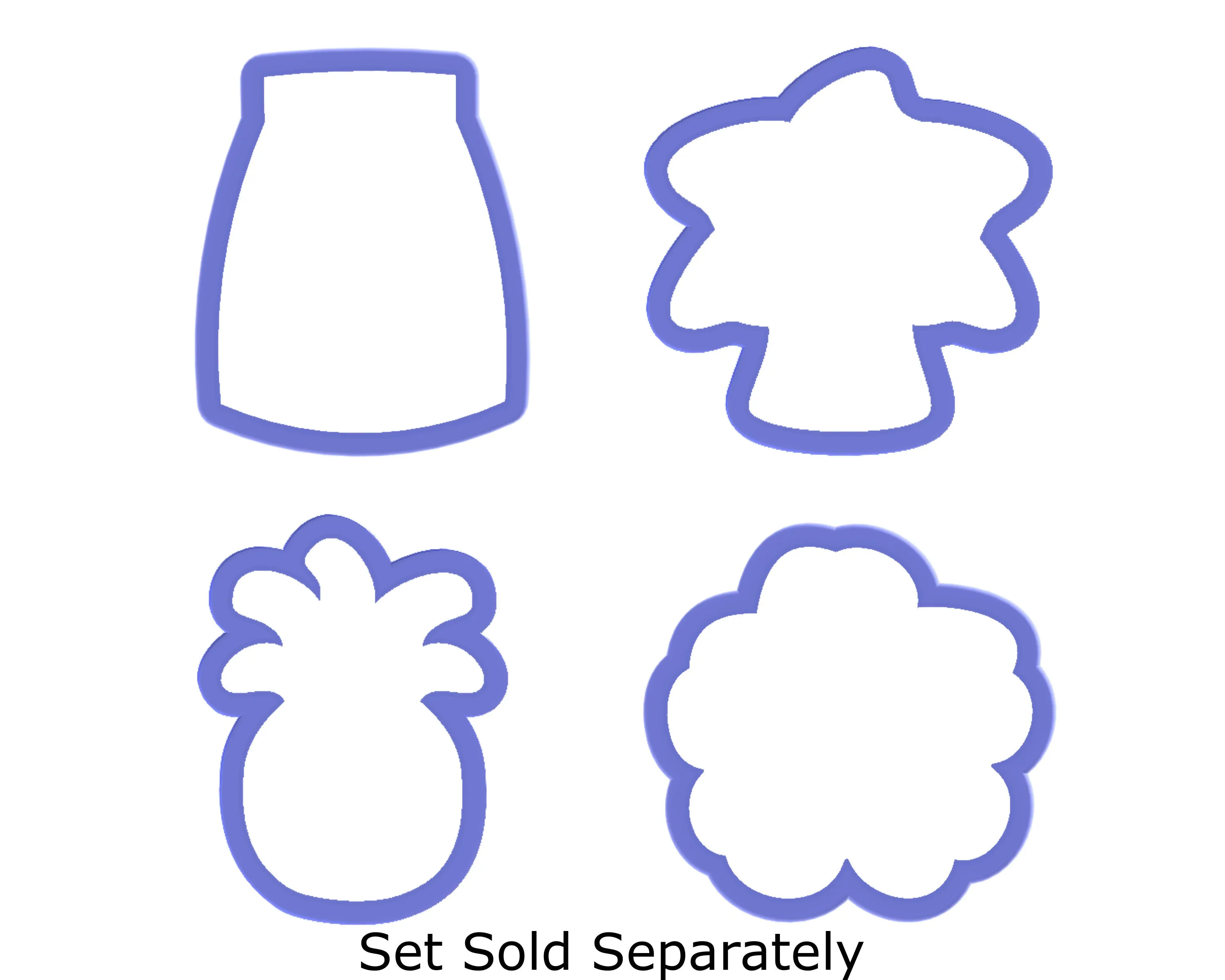 Pineapple #2 Cookie Cutter