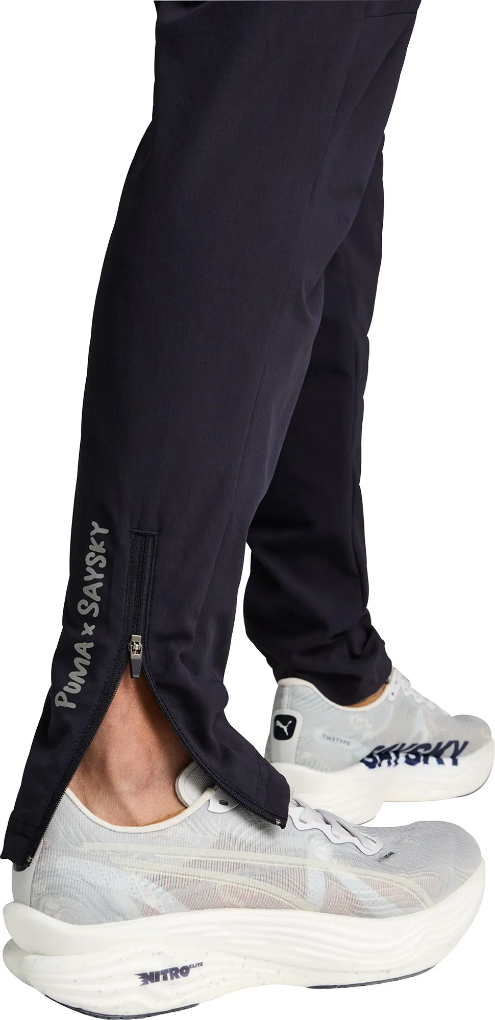 Puma X SAYSKY Mens Running Pants - Blue