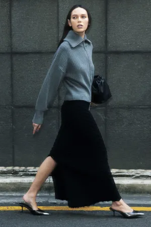 QUINCY ZIP SWEATER