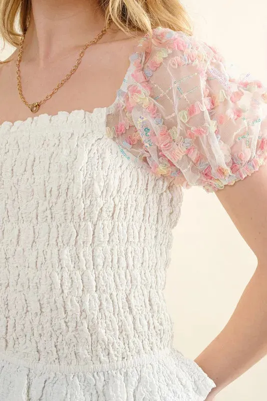 Ready for Springtime Smocked Top