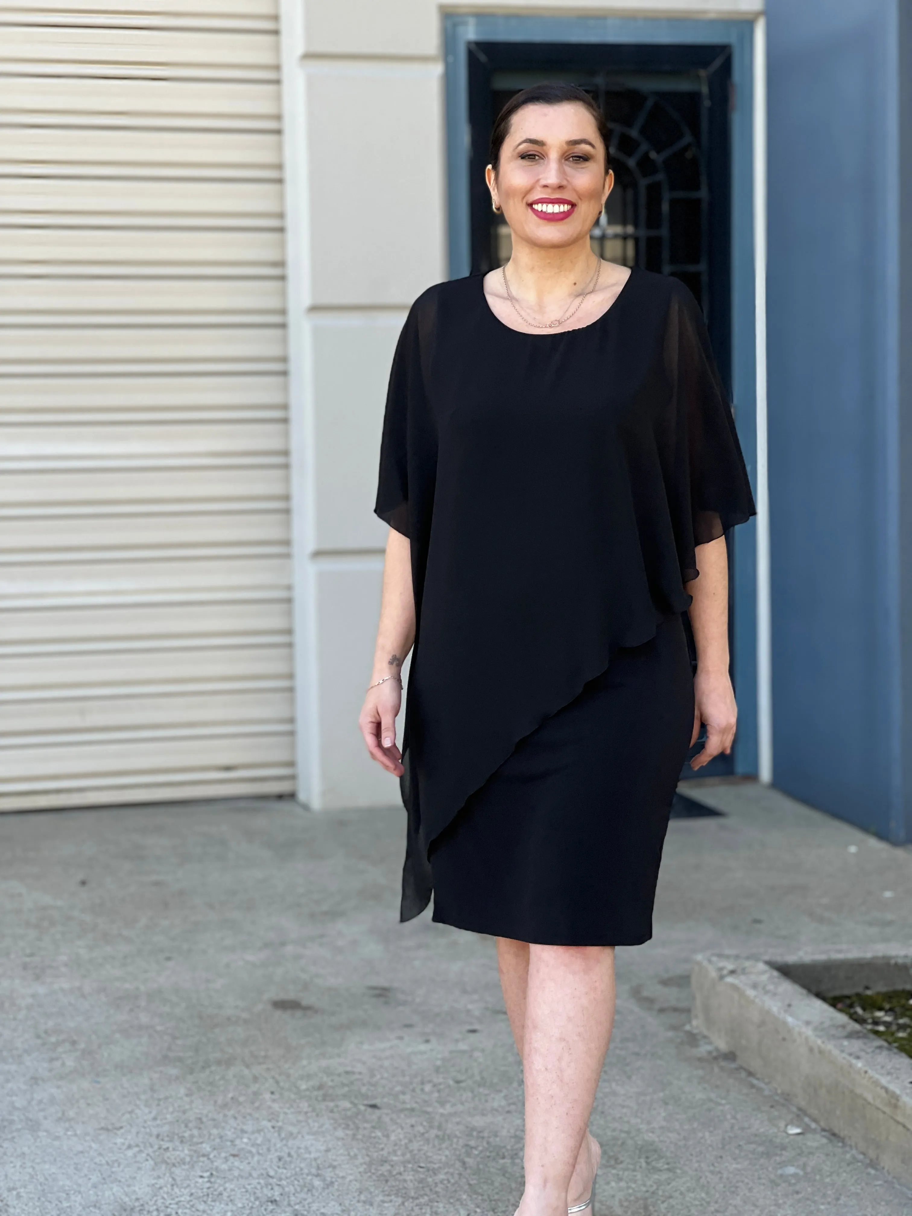 Renta Black Event Dress