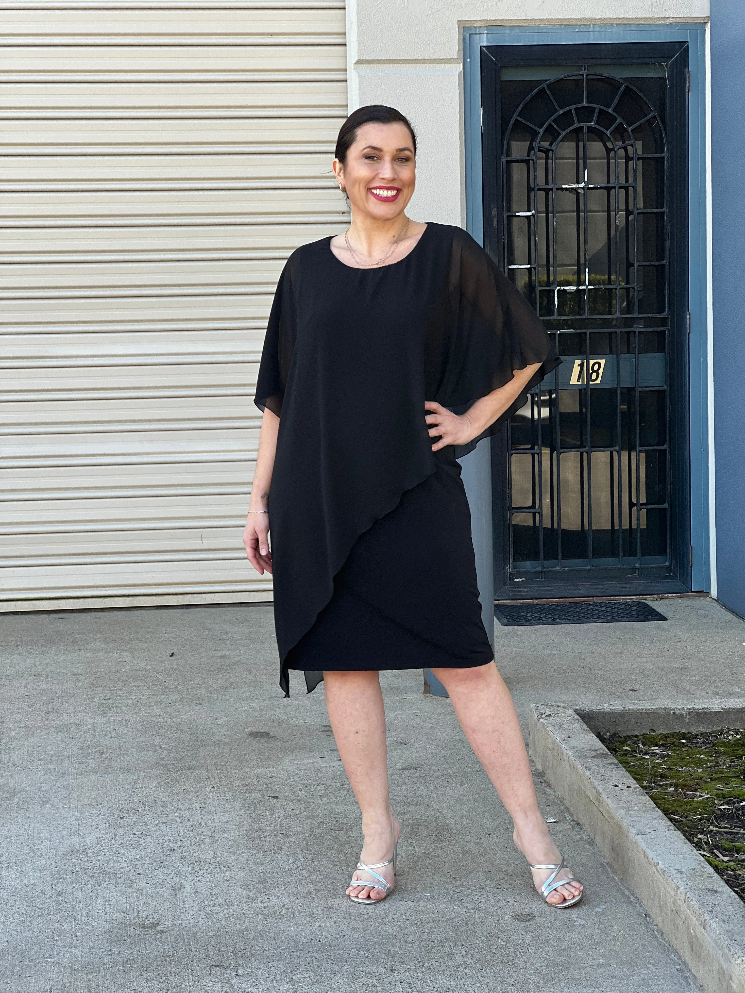 Renta Black Event Dress