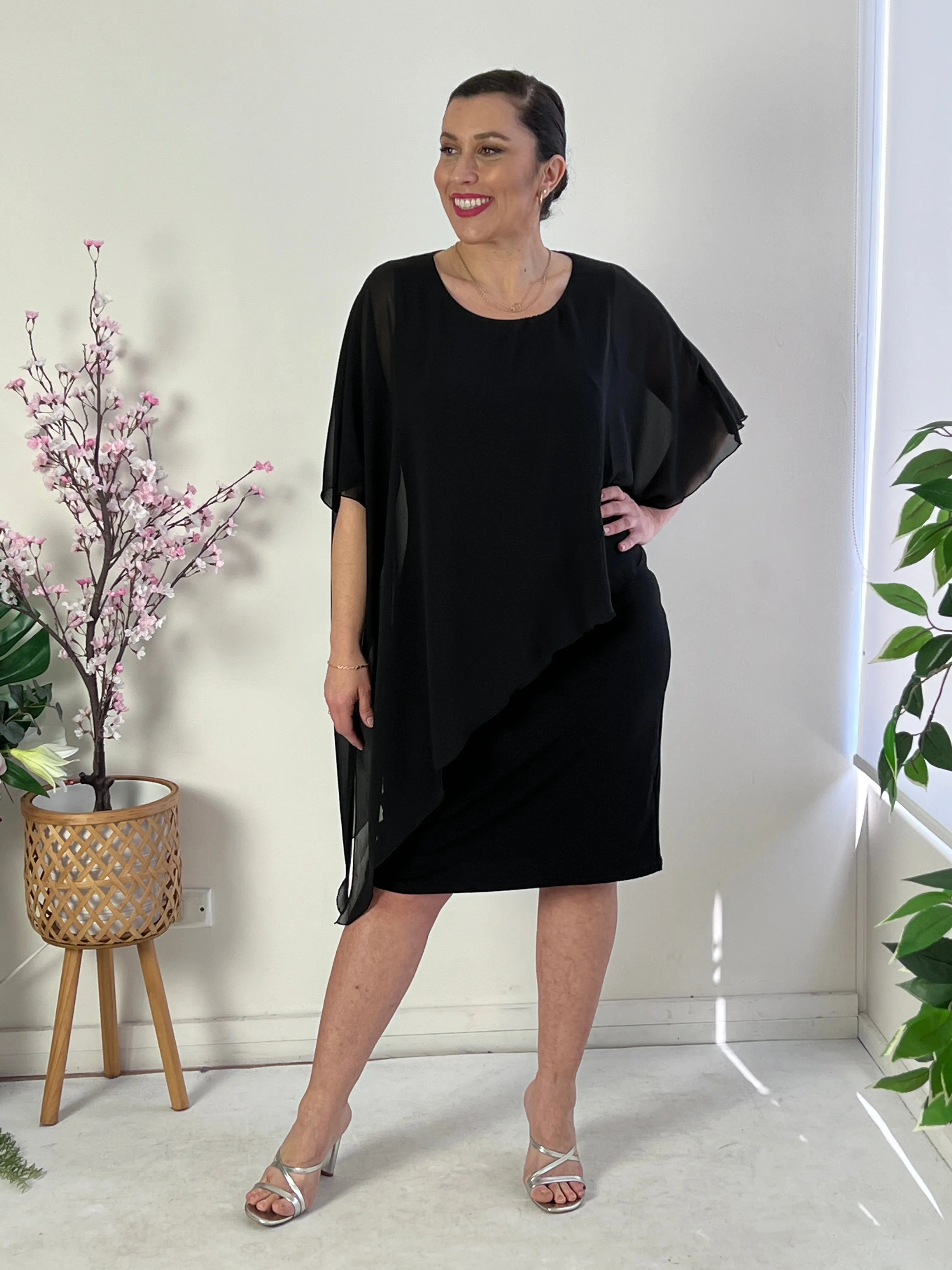 Renta Black Event Dress