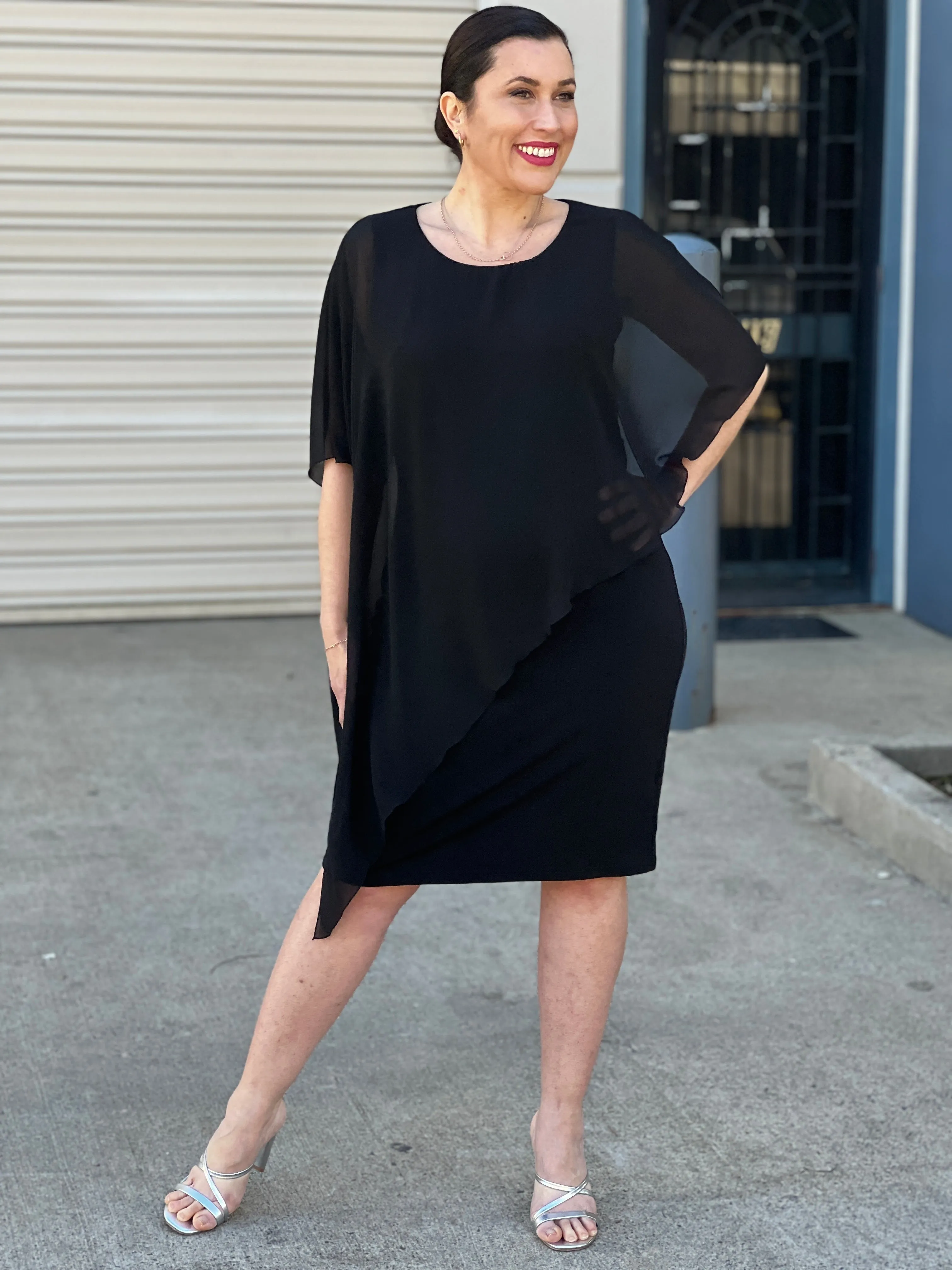 Renta Black Event Dress