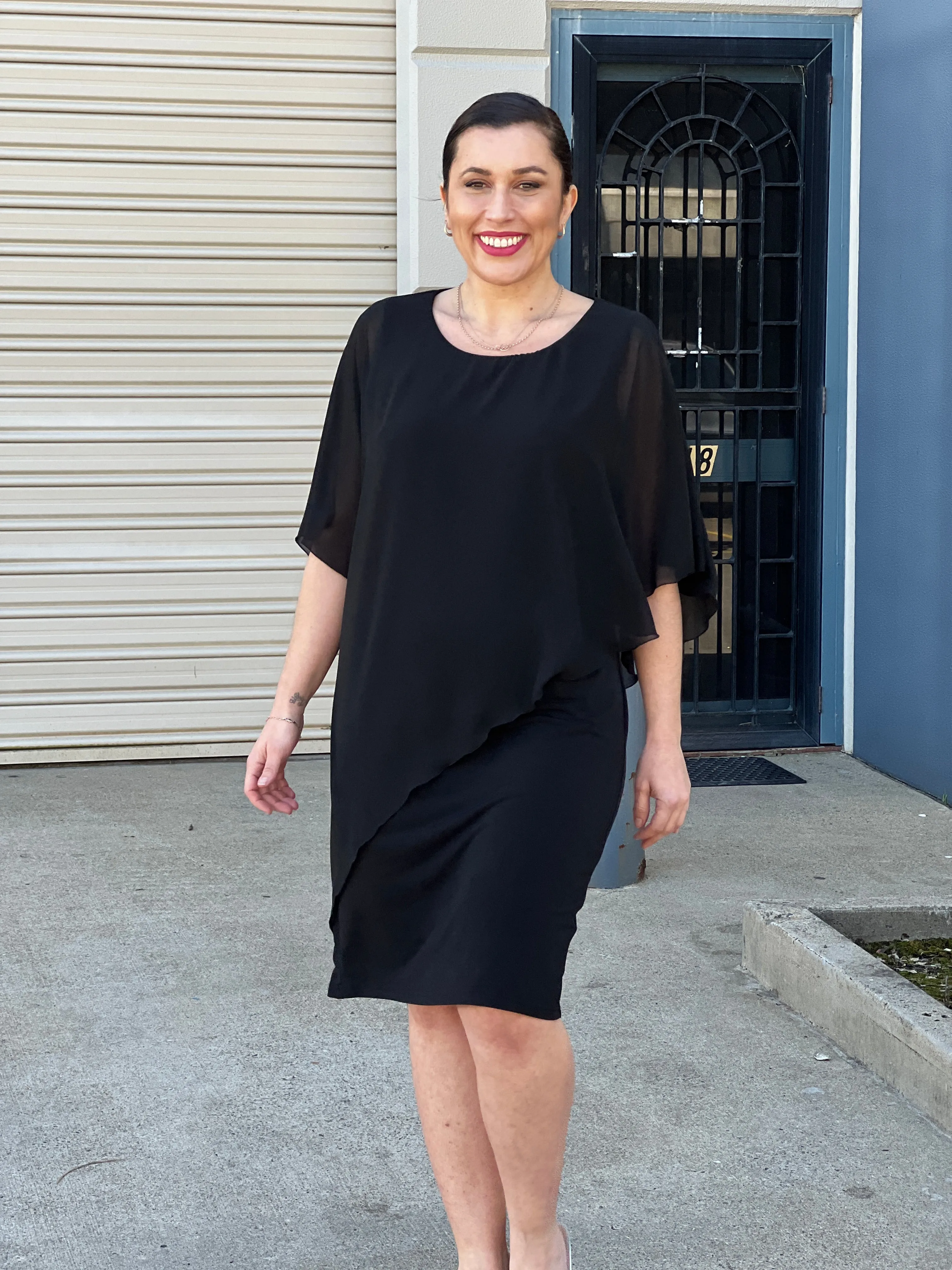 Renta Black Event Dress