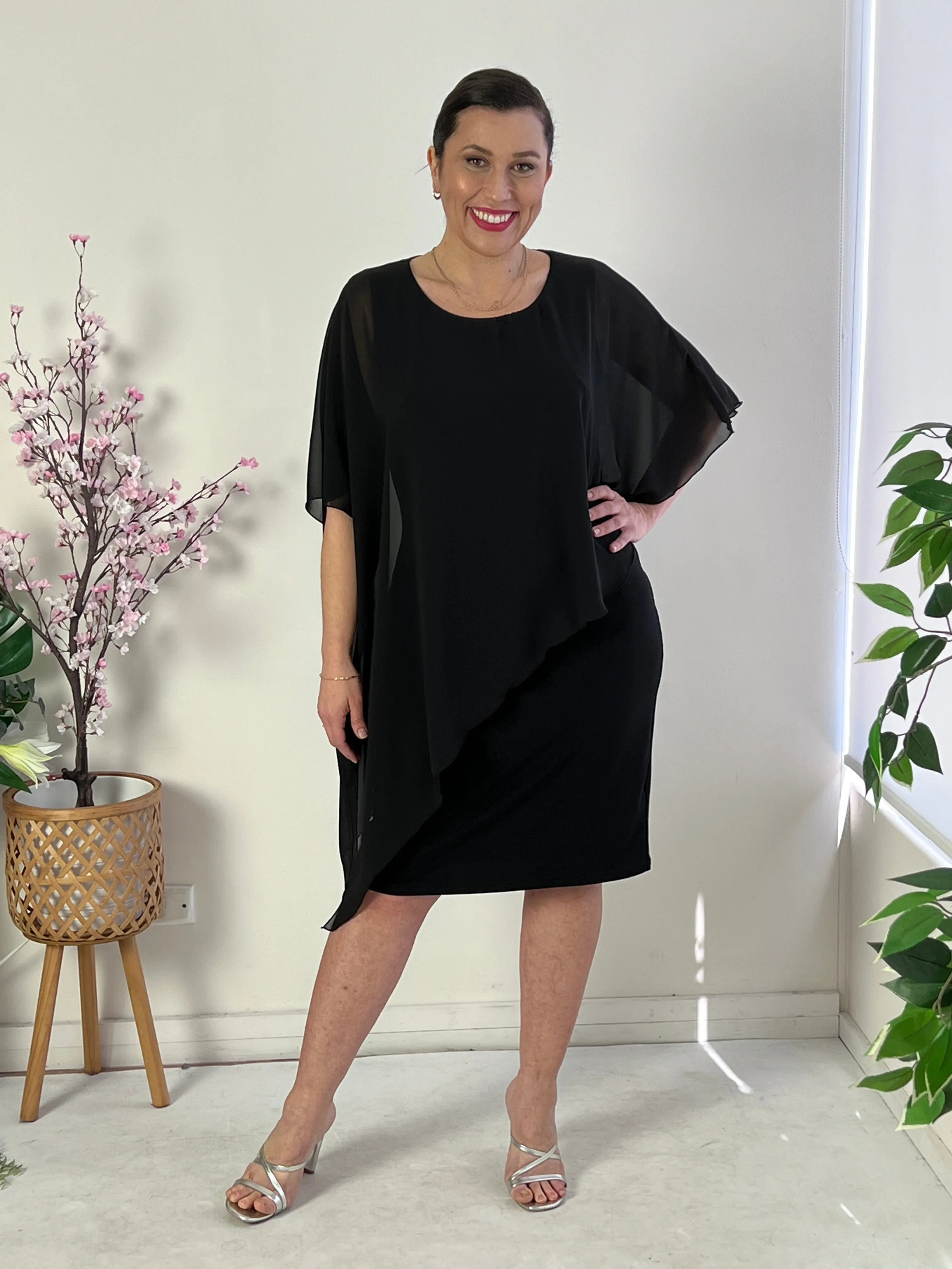 Renta Black Event Dress