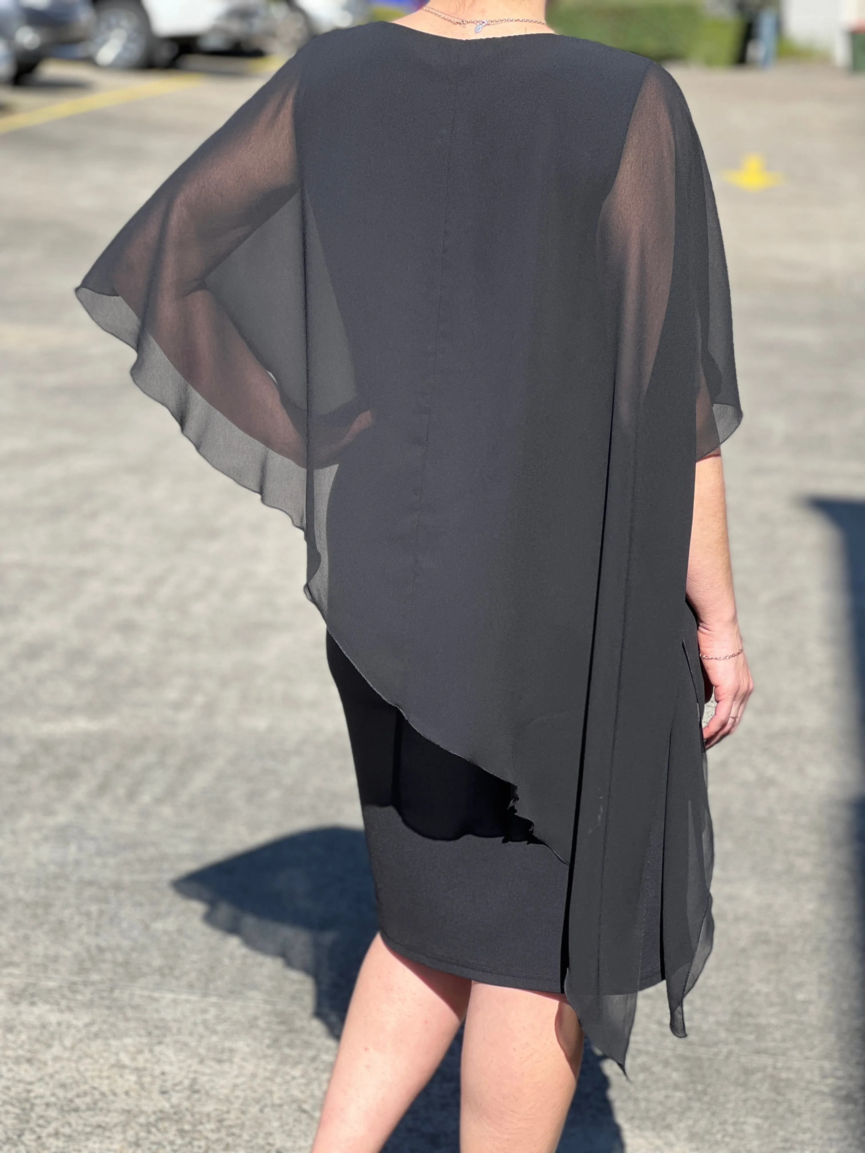 Renta Black Event Dress