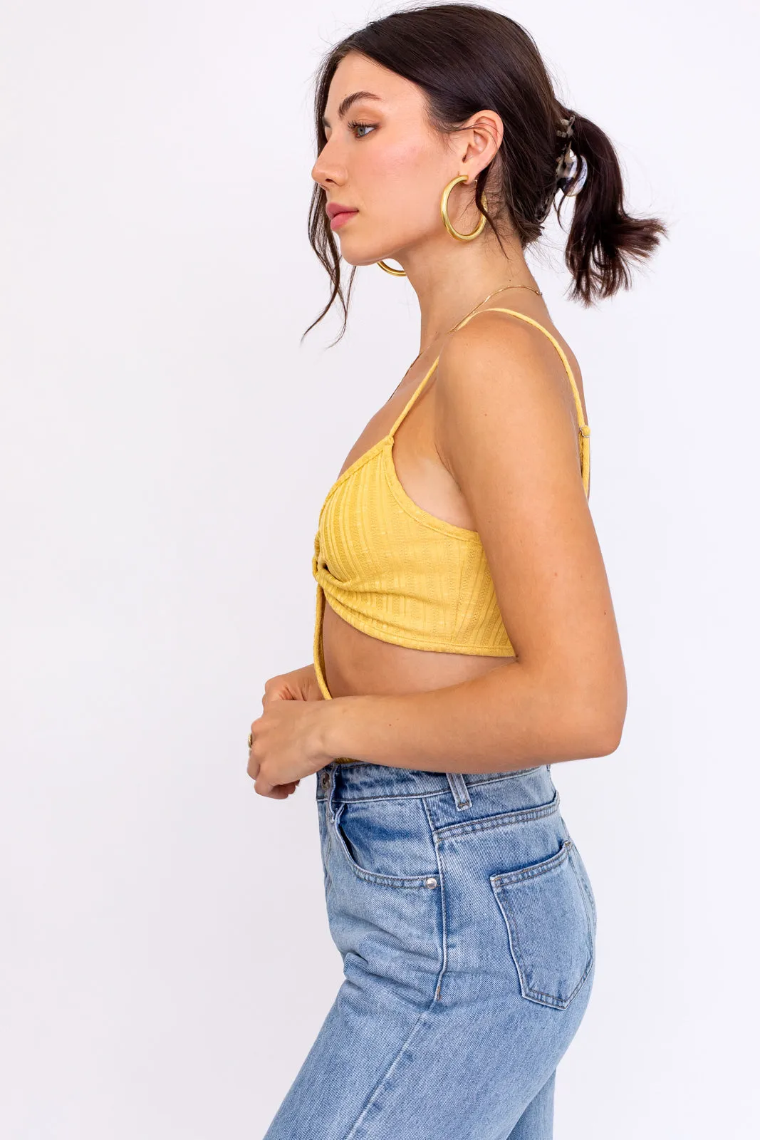 Rib Cut Out Thong Bodysuit