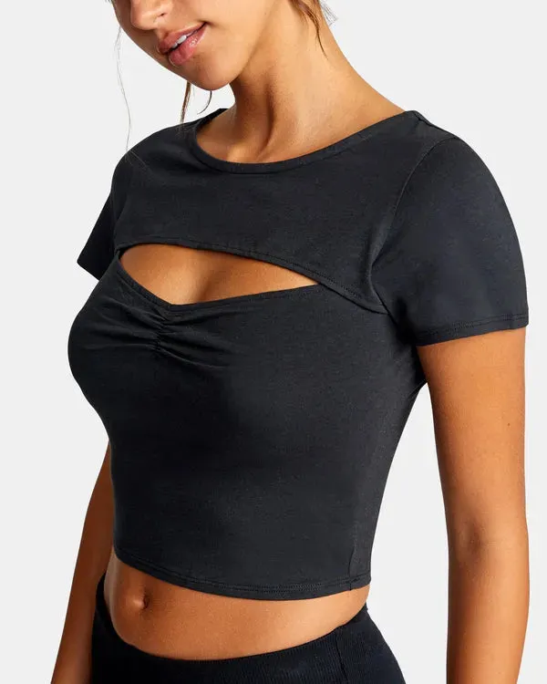 Rvca Ballet Crop Top
