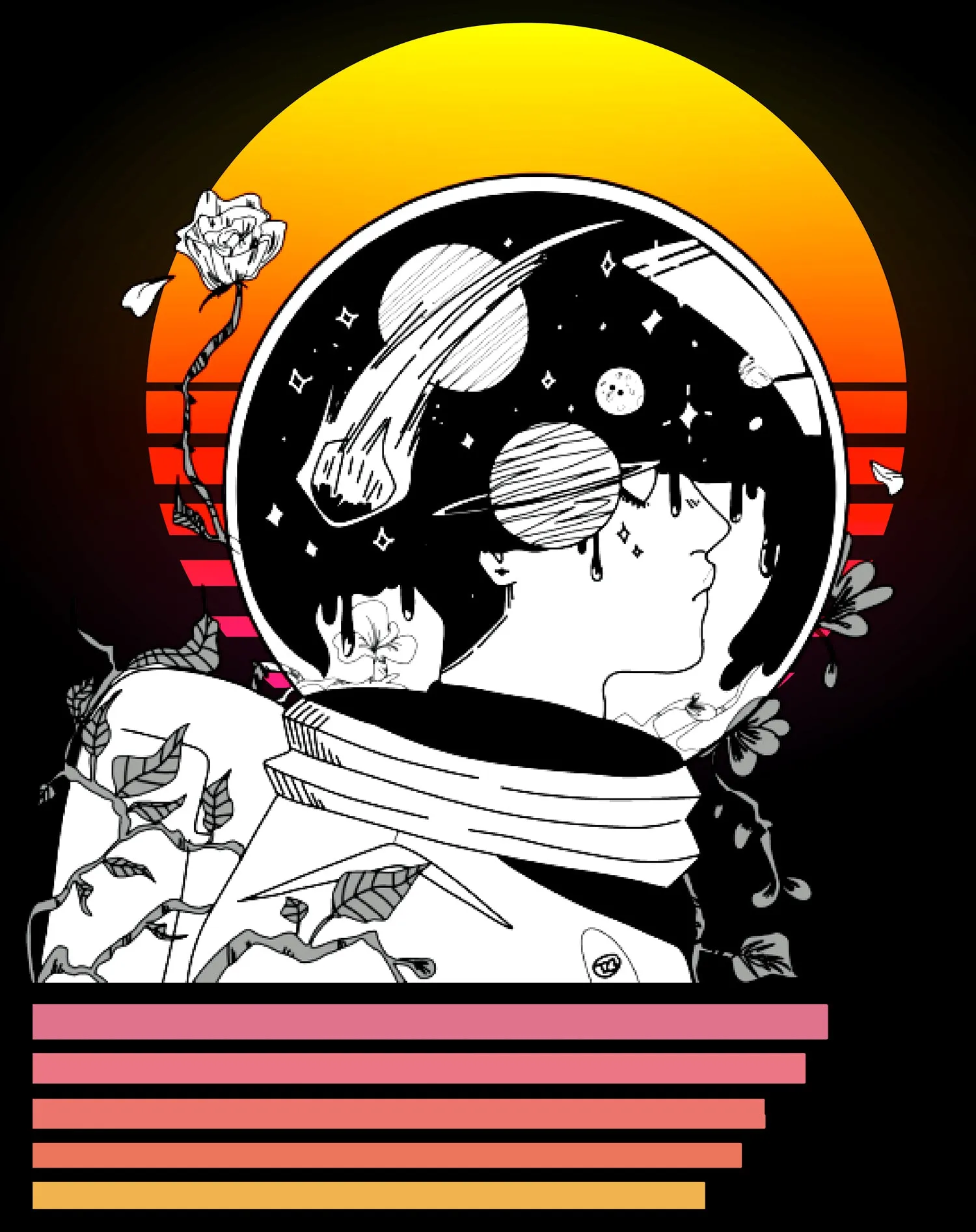 Science Space Astronaut Anime Retro Vintage Comic Nerd Geek Official Unisex Sweatshirt