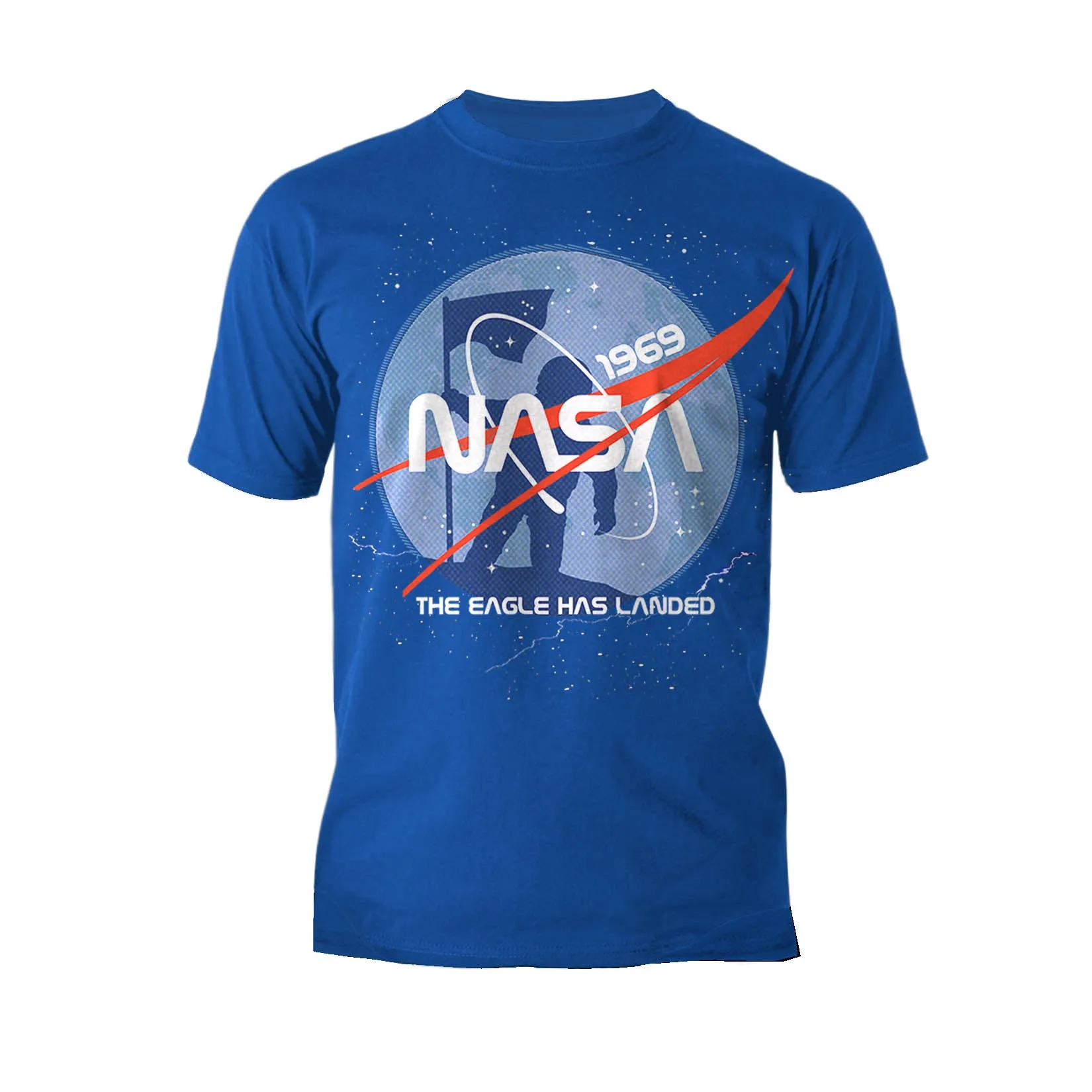 Science Space NASA Moon Landing Astronaut Cosmos Nerd Geek Official Men's T-shirt