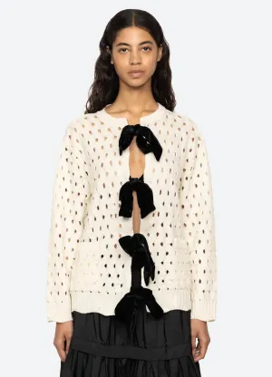 Sea Leia L/S Knit Cardigan