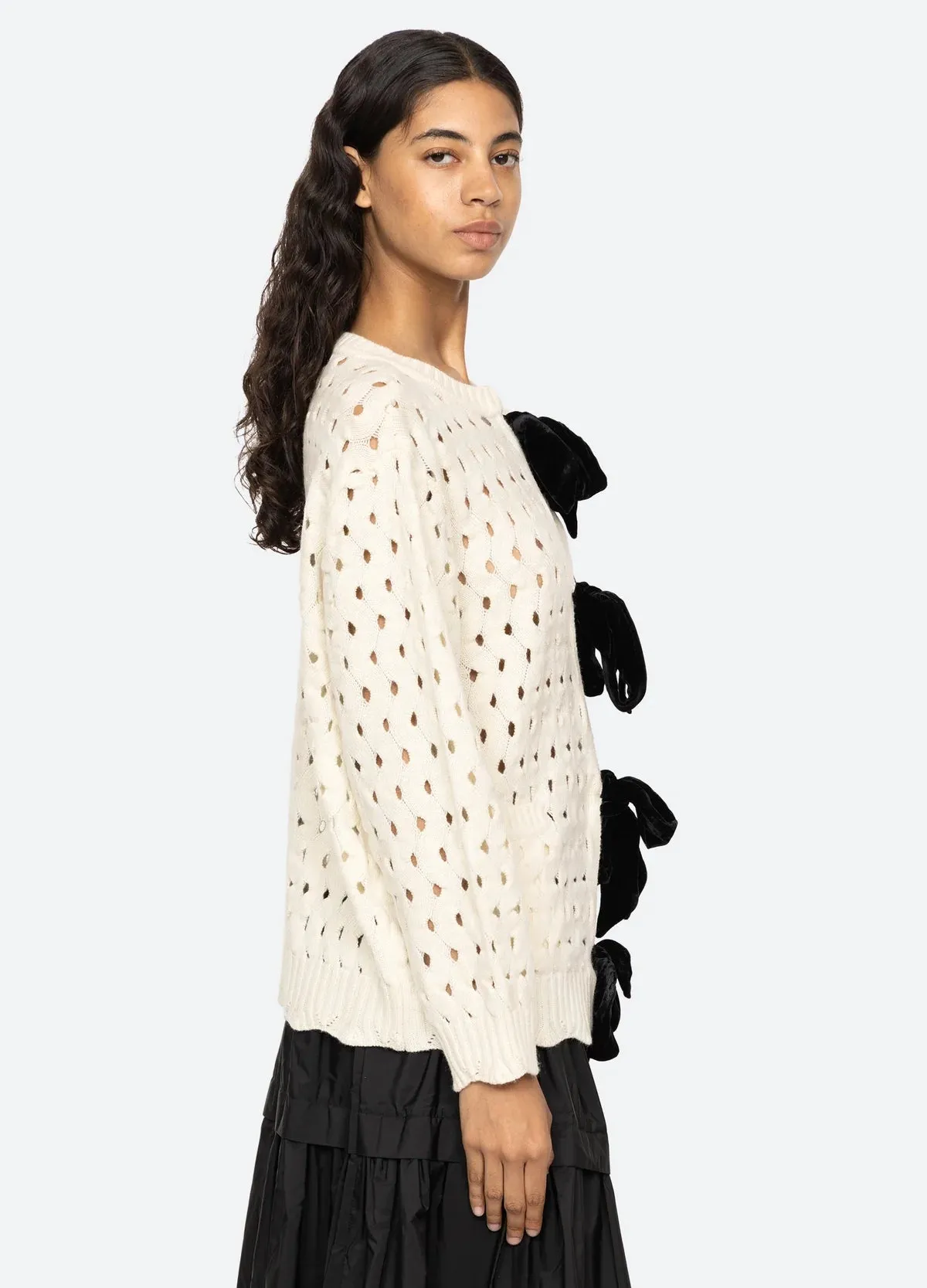 Sea Leia L/S Knit Cardigan